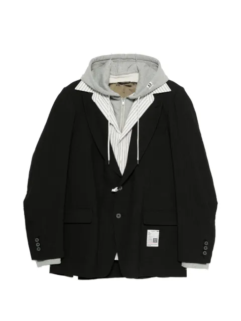 Maison MIHARA YASUHIRO layered blazer