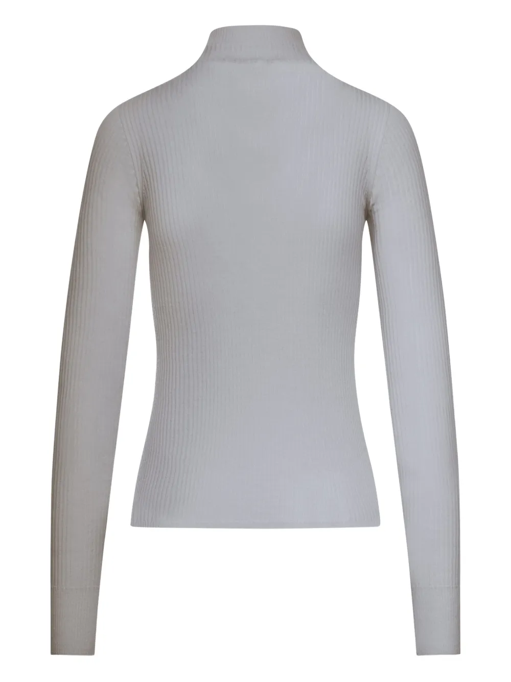 Sportmax Geribbelde sweater Grijs