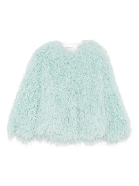 Forte Forte wave faux-fur jacket