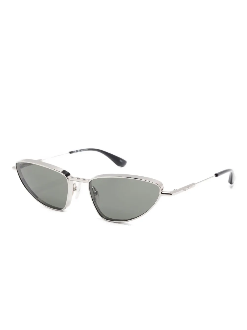 Alexander McQueen Eyewear cat-eye sunglasses - Zilver