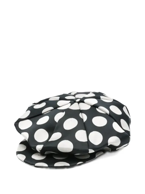 Charles Jeffrey Loverboy patterned baker boy hat