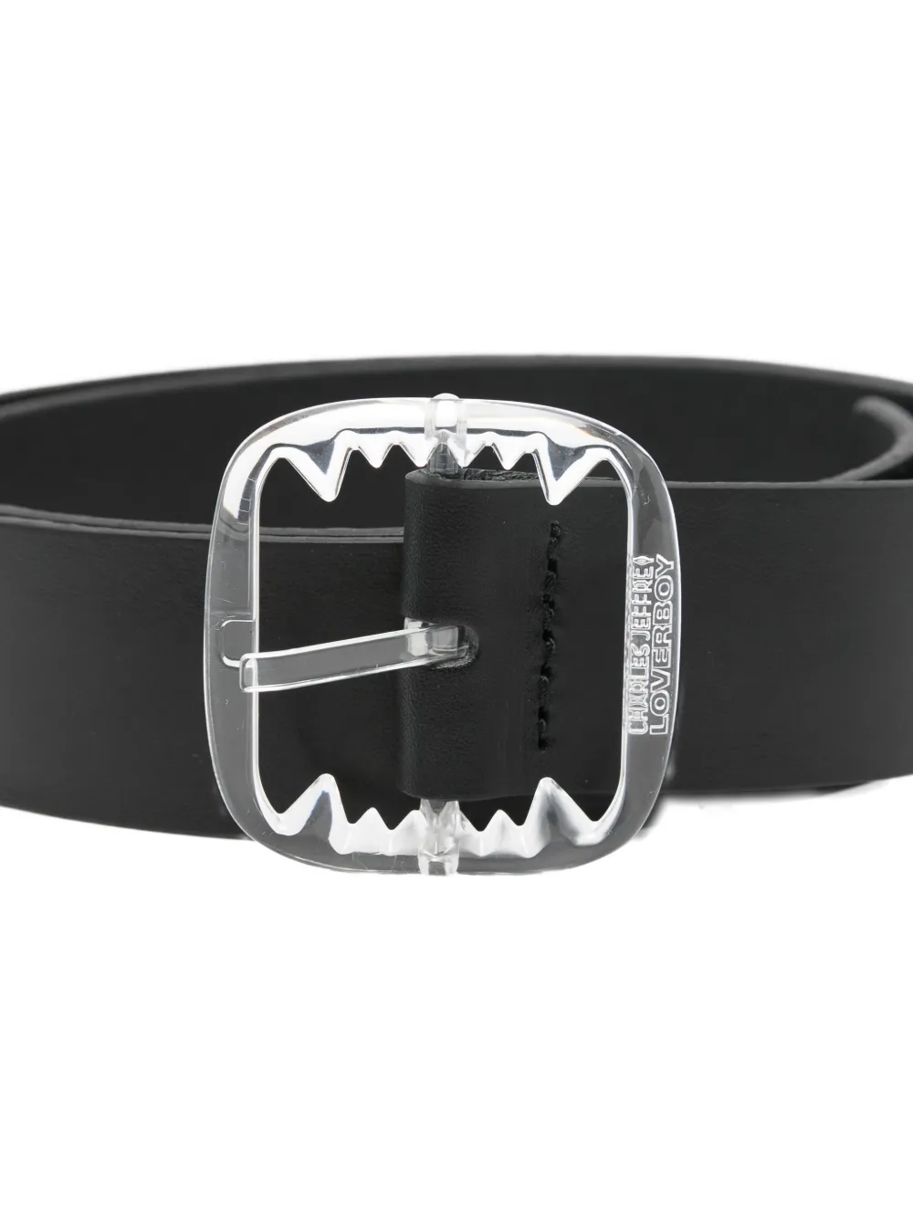 Charles Jeffrey Loverboy Chomp Belt In Black