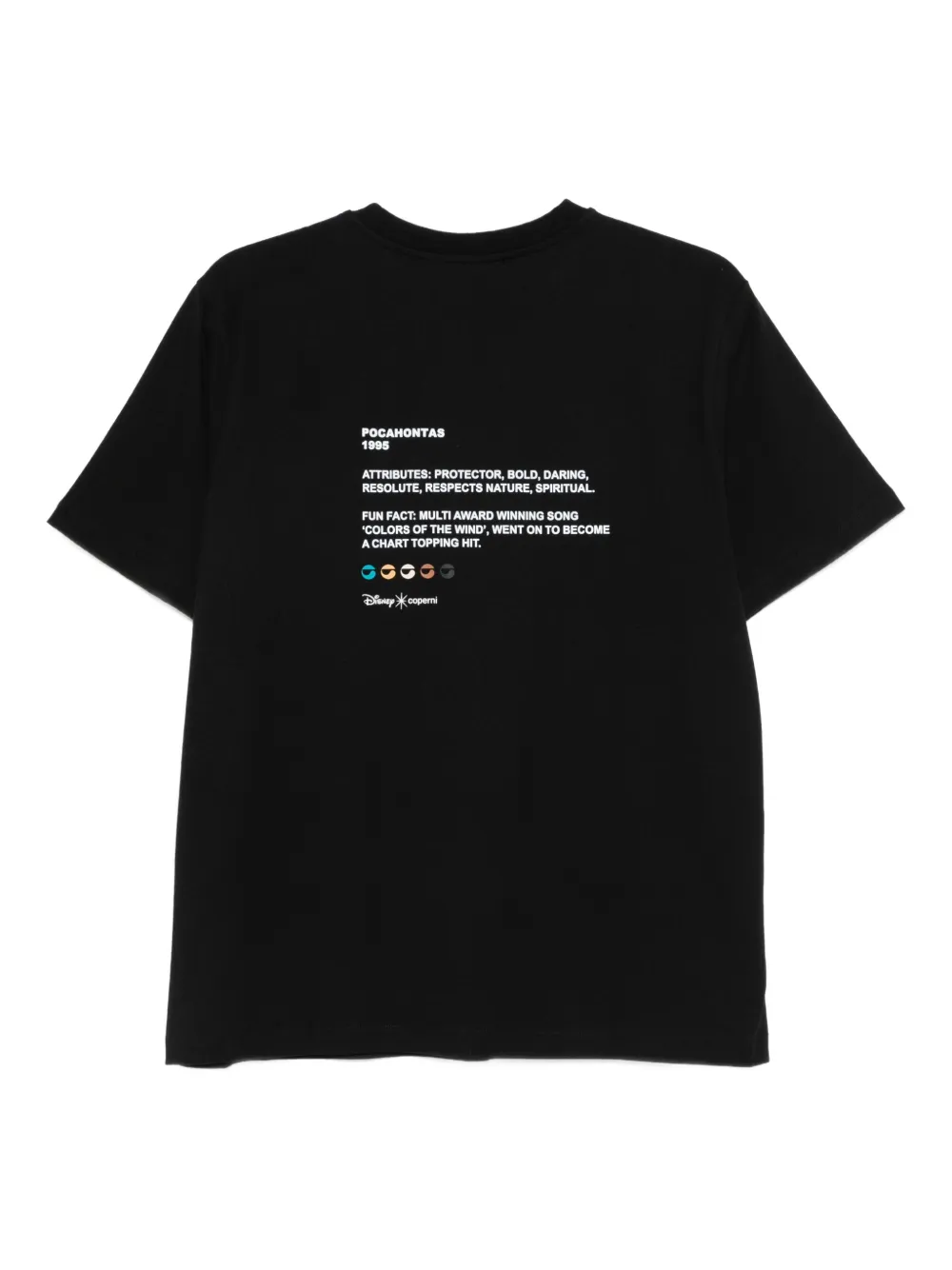 Coperni x Disney Pocahontas T-shirt - Zwart