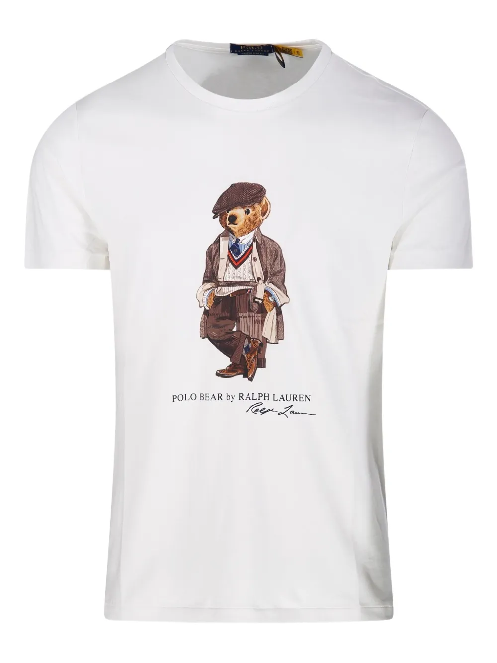 Ralph Lauren Collection Polo Bear-print T-shirt | White | Image 1