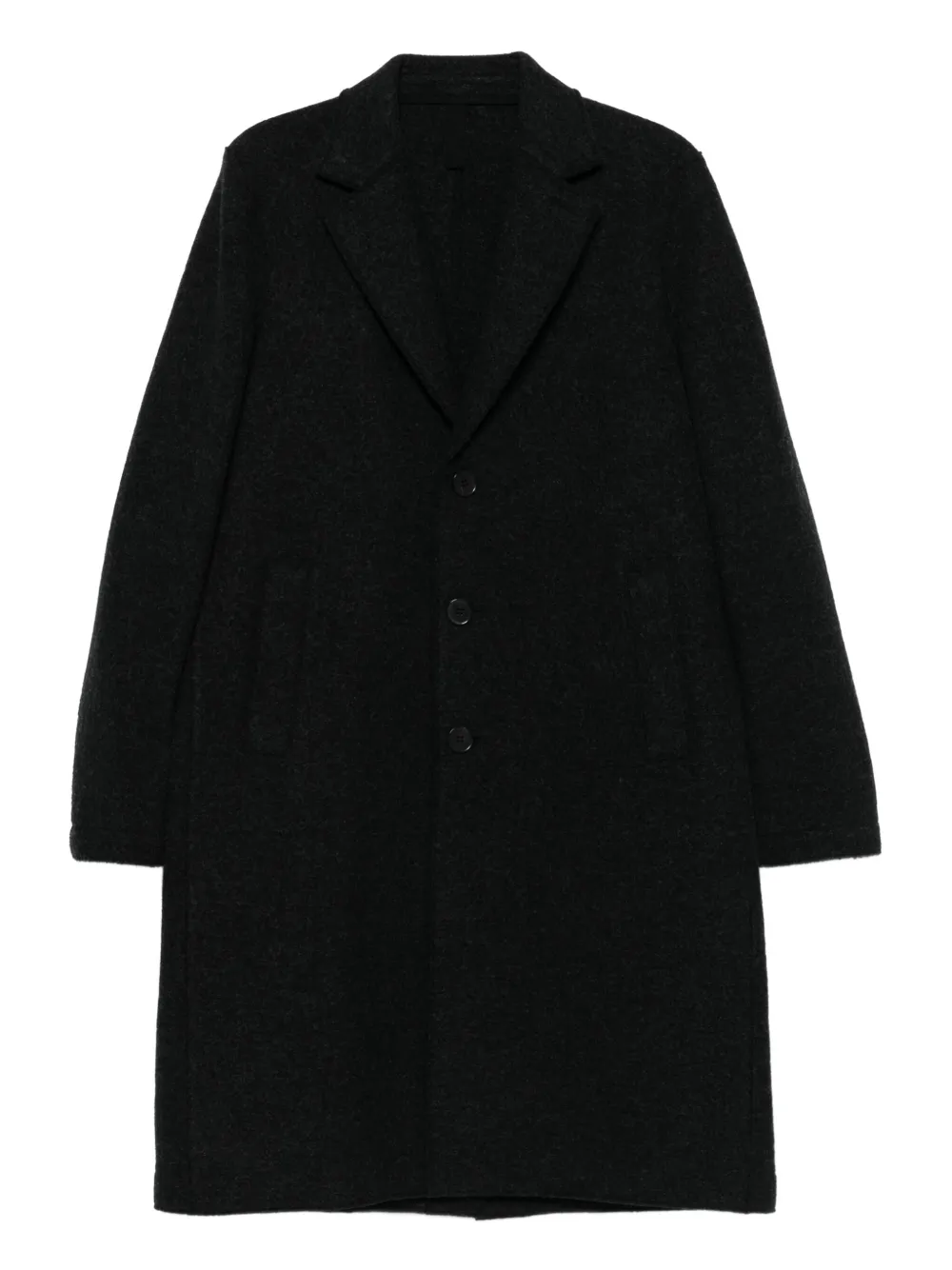 Harris Wharf London single-breasted wool coat | Grey | Image 1