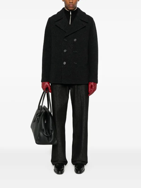 Harris Wharf London ピーコート | グレー | FARFETCH JP