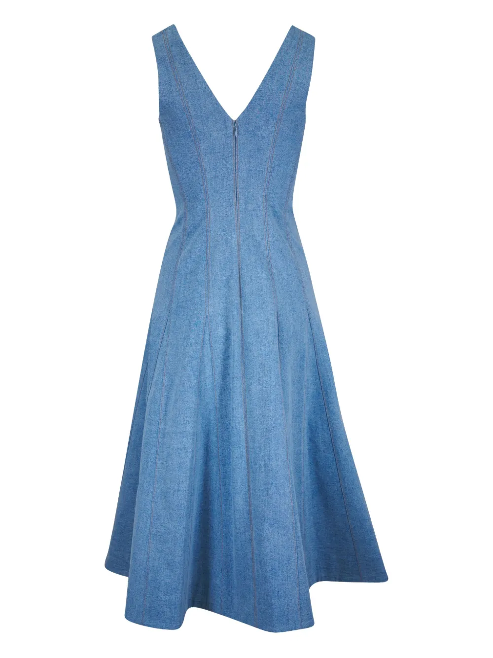 Veronica Beard Mouwloze mini-jurk - Blauw