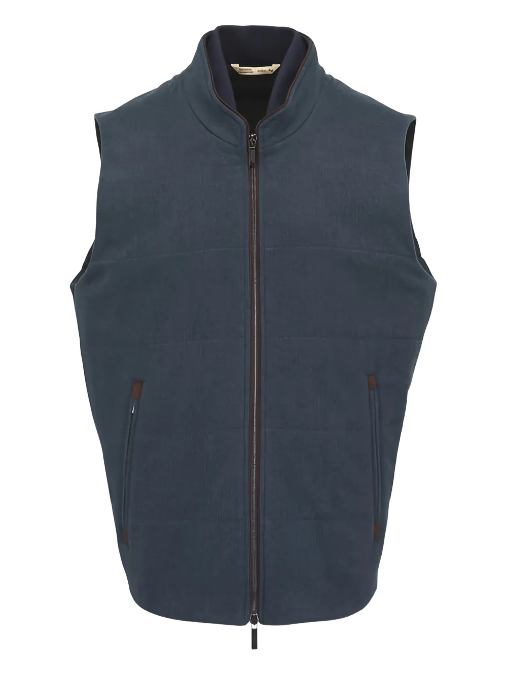 Maurizio Baldassari zip-fastening gilet | Blue | Image 1