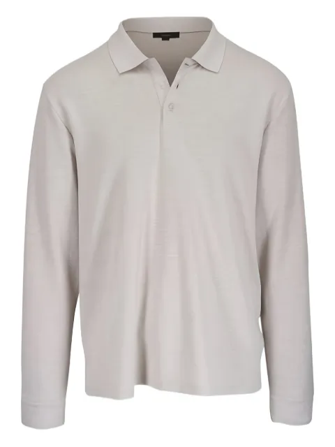 Vince long-sleeve polo shirt