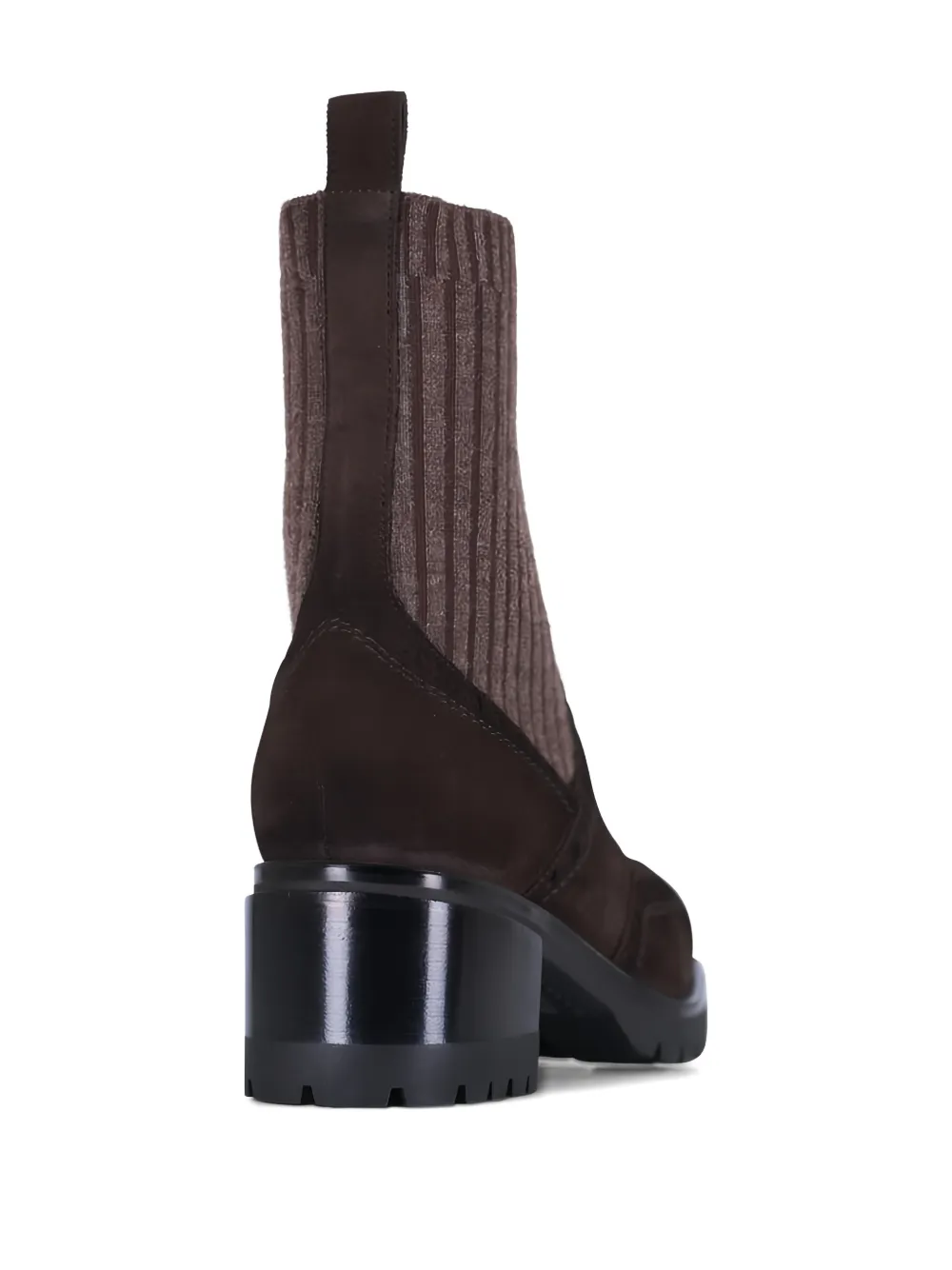 Santoni Ferret round-toe boots Bruin