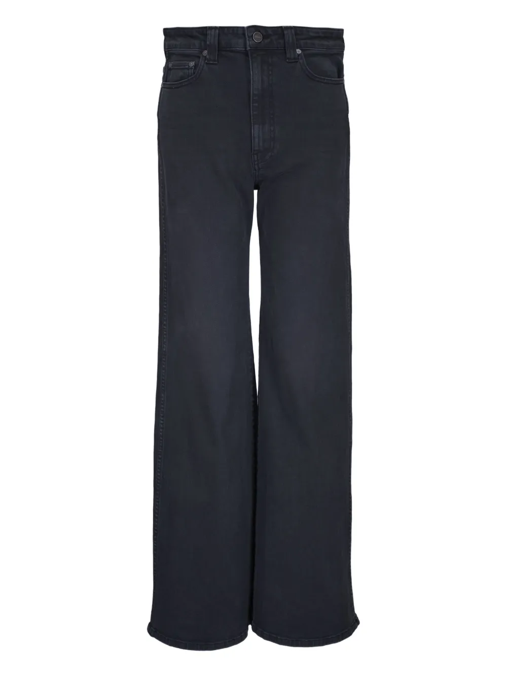 Khaite Five-pocket Jeans In Black