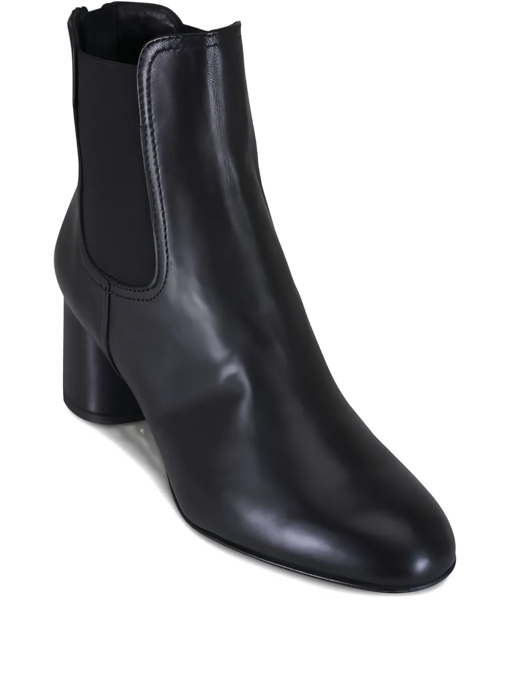 AGL 55mm elasticated-panels block-heel boots | Black | Image 1