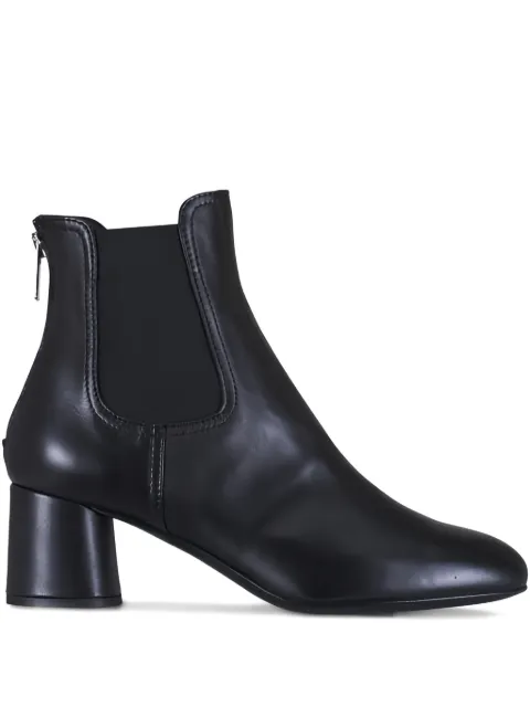 AGL elasticated-panel block-heel boots
