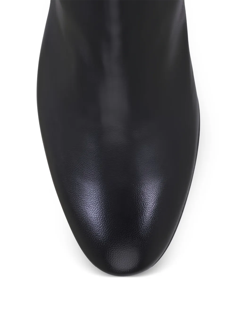 AGL 55 mm laarzen met elastische vlakken en blokhak Zwart