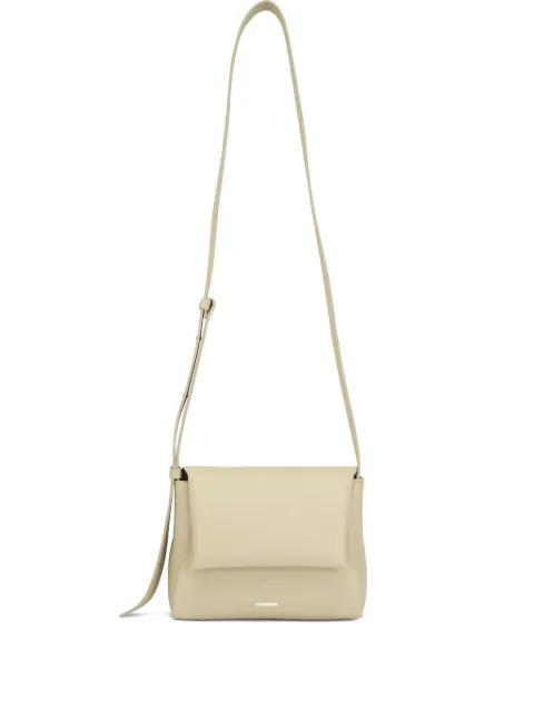 Jil Sander bolsa de hombro con detalle de solapa