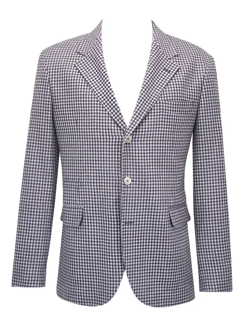 Brunello Cucinelli houndstooth-pattern blazer
