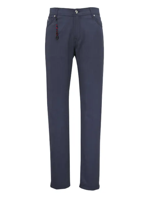 Marco Pescarolo belt-loop five-pocket trousers