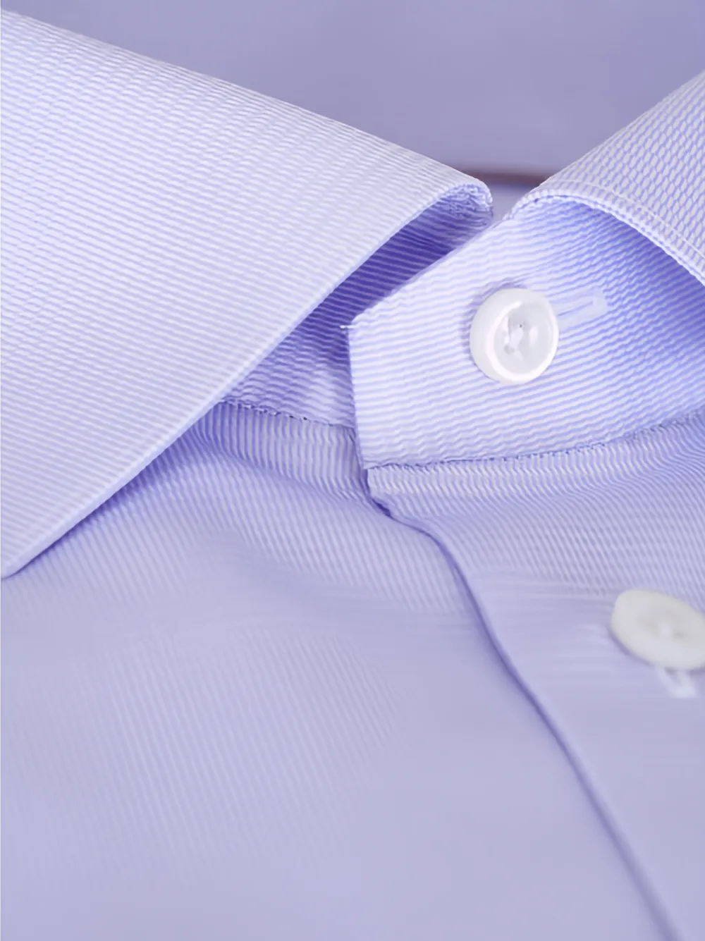 Eton point-collar shirt - Paars