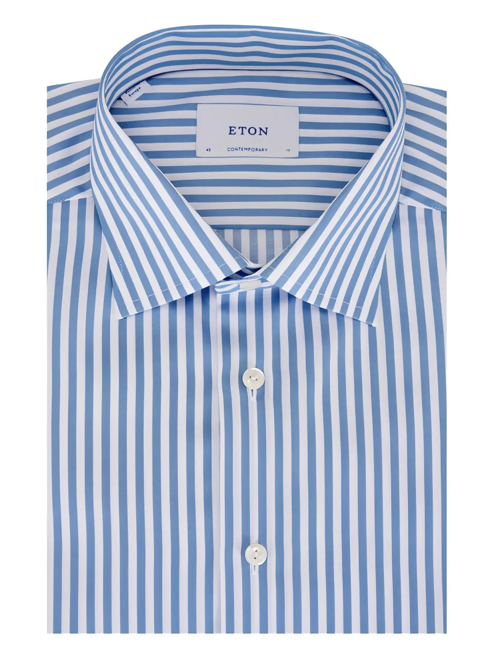 Eton striped-pattern shirt | azul | Image 1