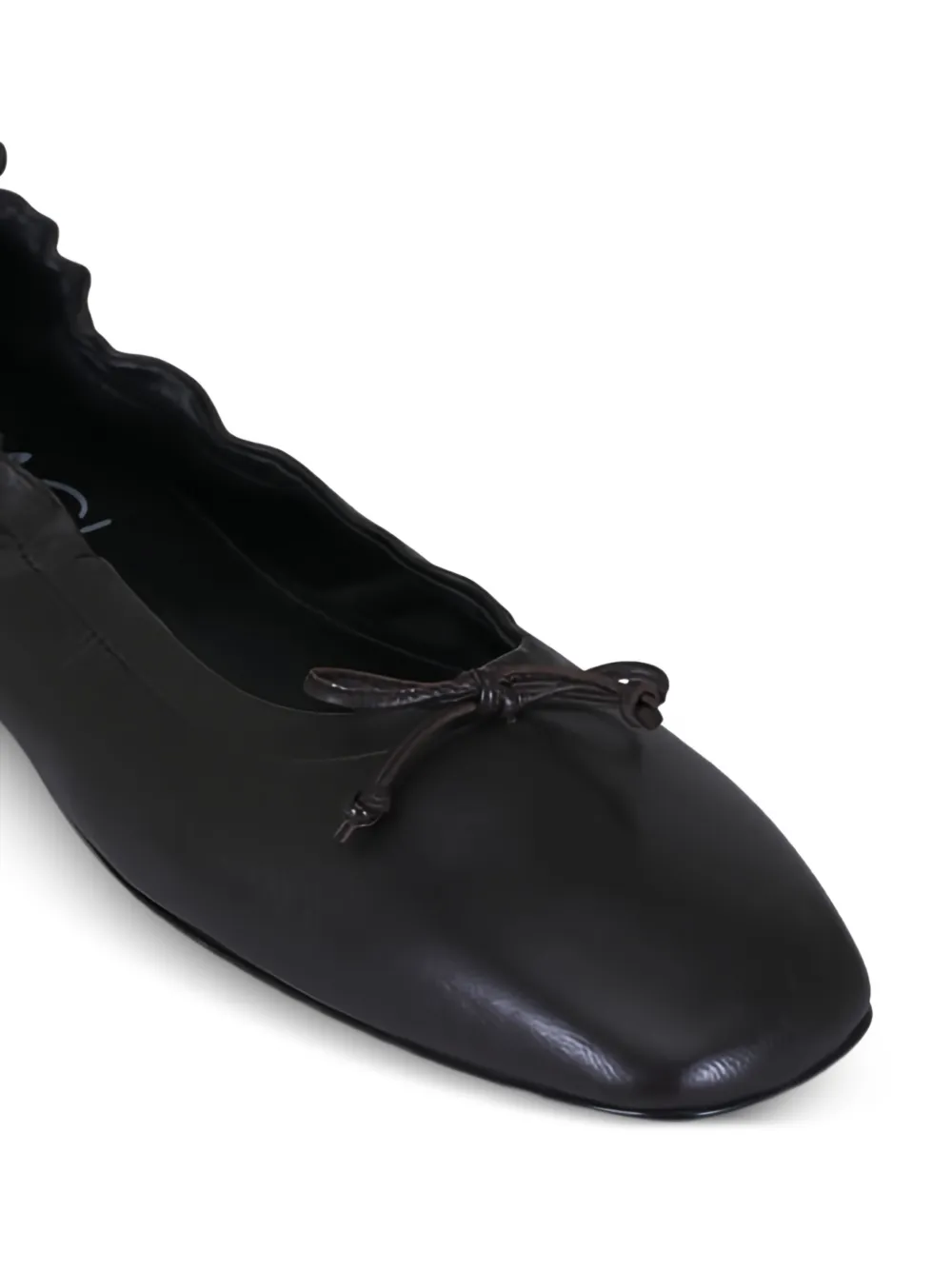 AGL Ballerina's met strikdetail - Zwart