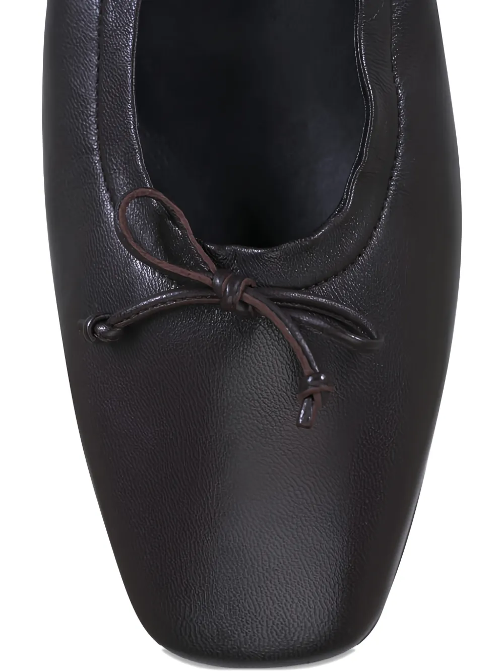 AGL Ballerina's met strikdetail Bruin