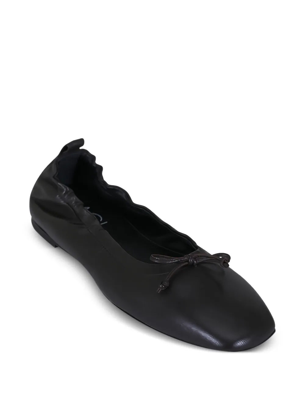 AGL Ballerina's met strikdetail Bruin