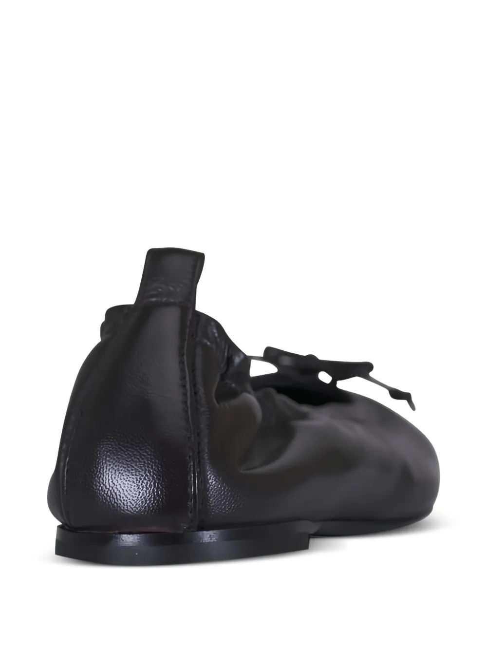 AGL Ballerina's met strikdetail Bruin