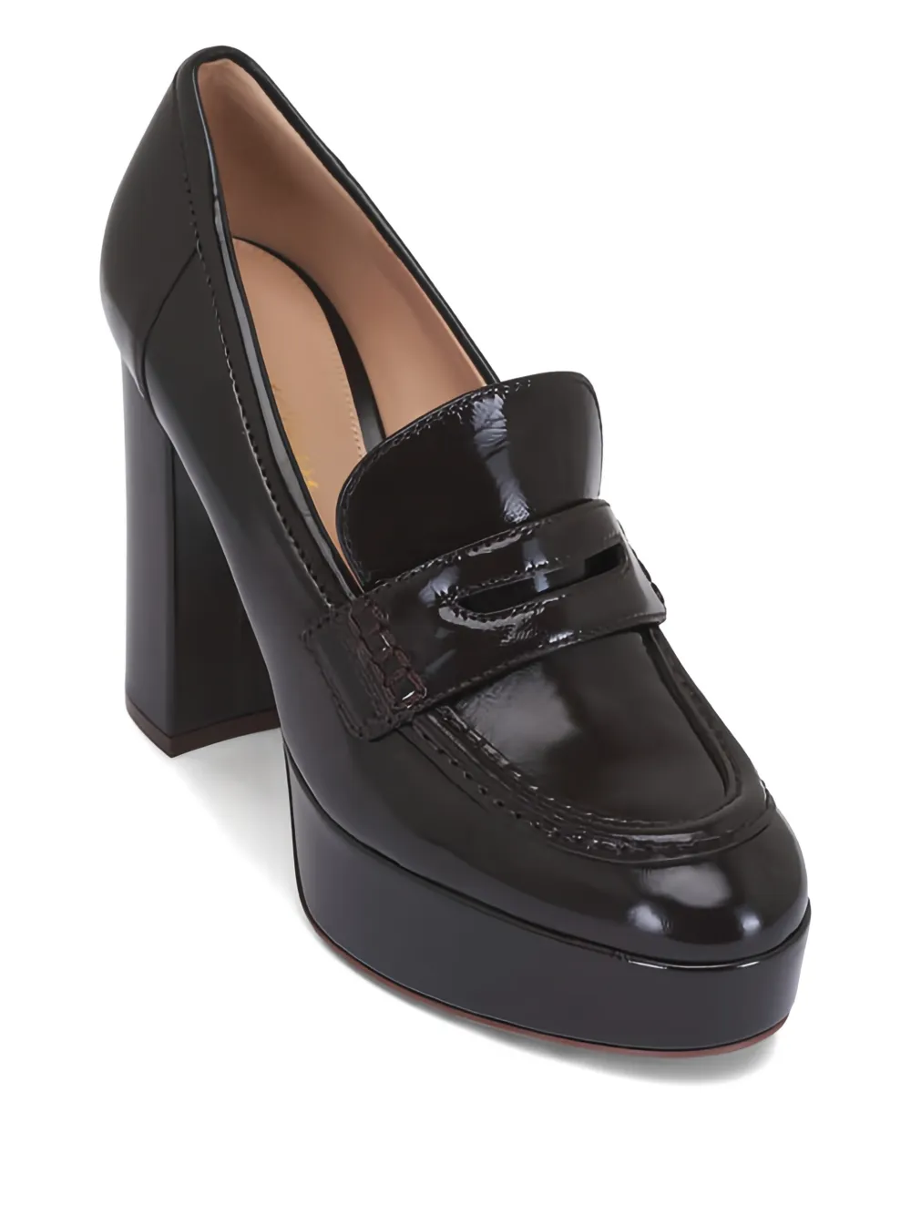 Gianvito Rossi platform heeled pumps Bruin