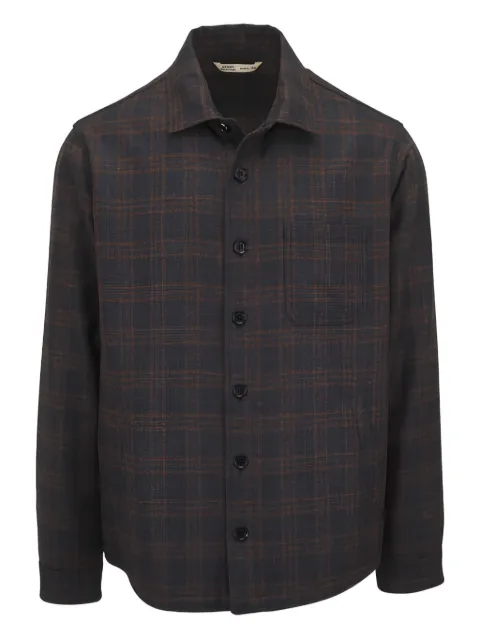 Maurizio Baldassari checked-pattern shirt jacket