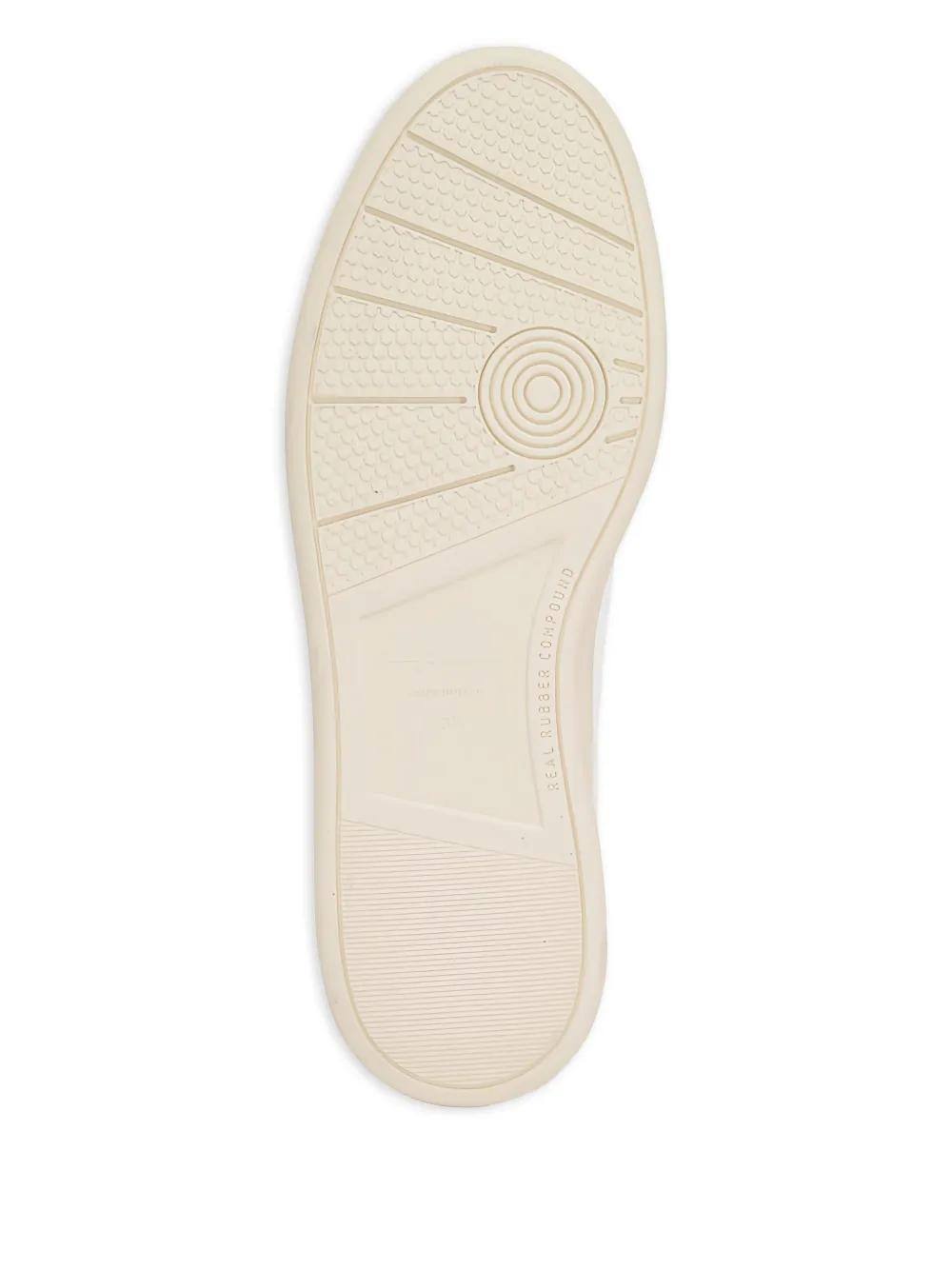 Kiton suede panelled trainers Wit