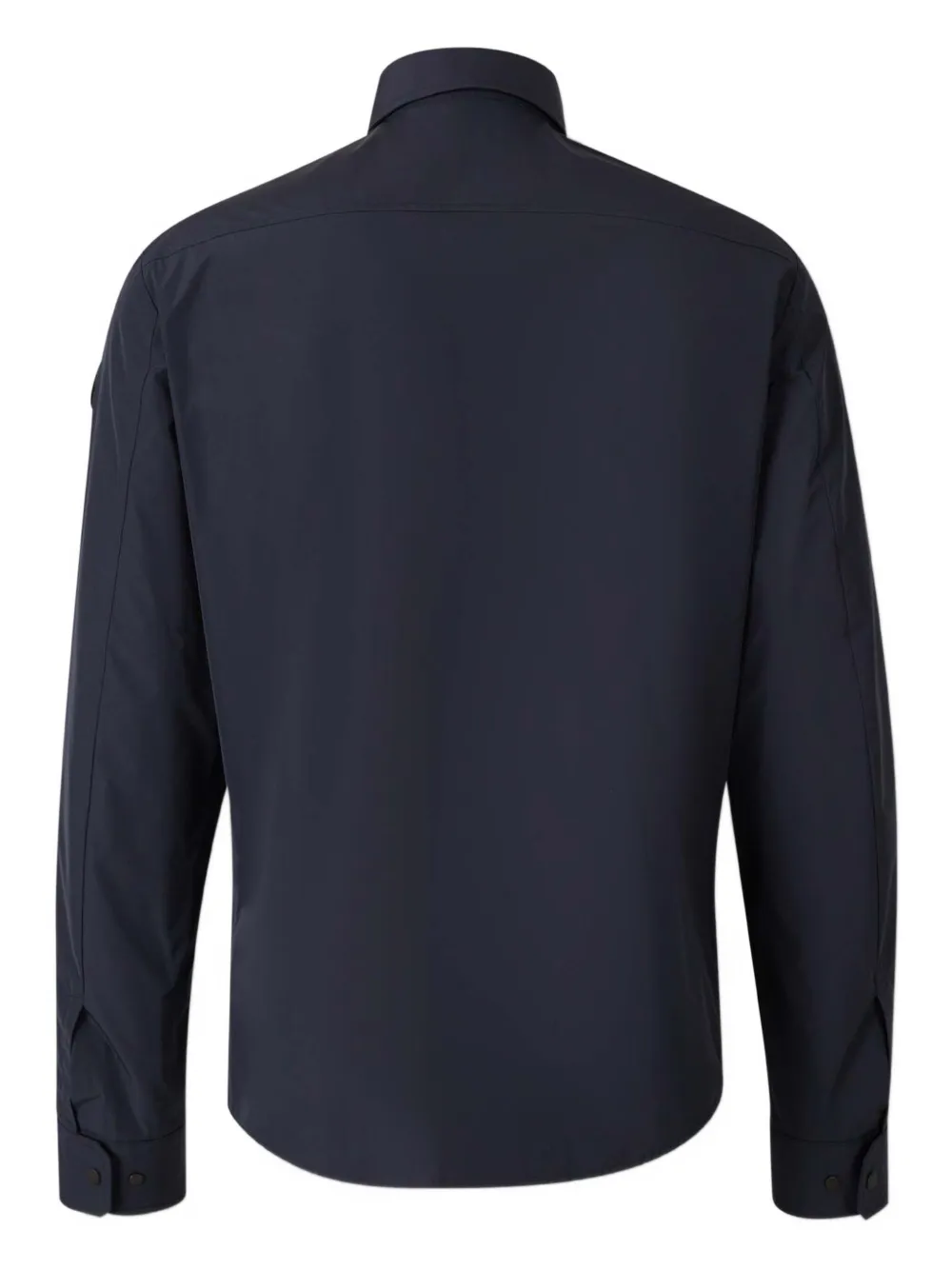 Moncler Shirtjack met klepzak Blauw