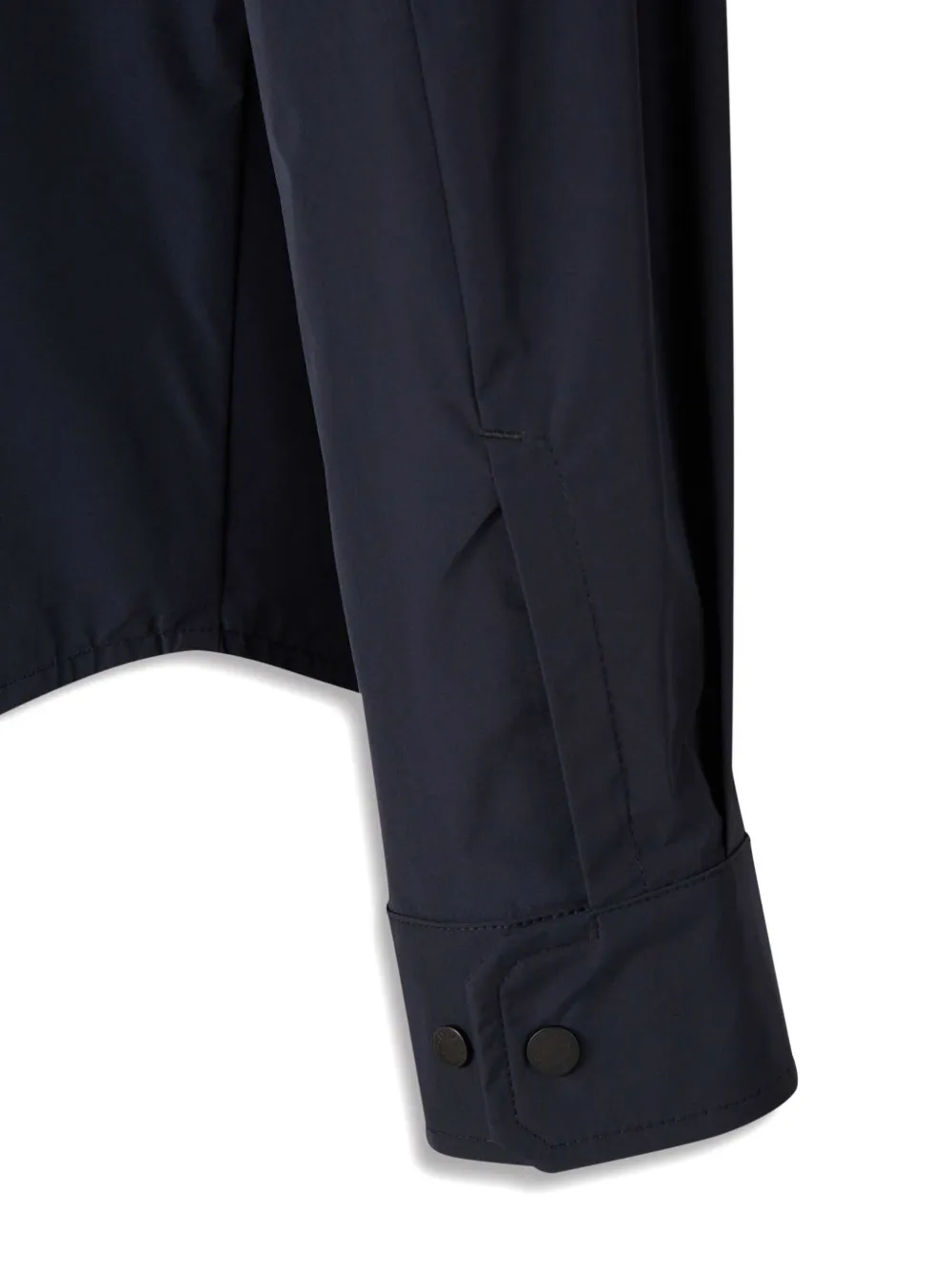 Moncler Shirtjack met klepzak Blauw