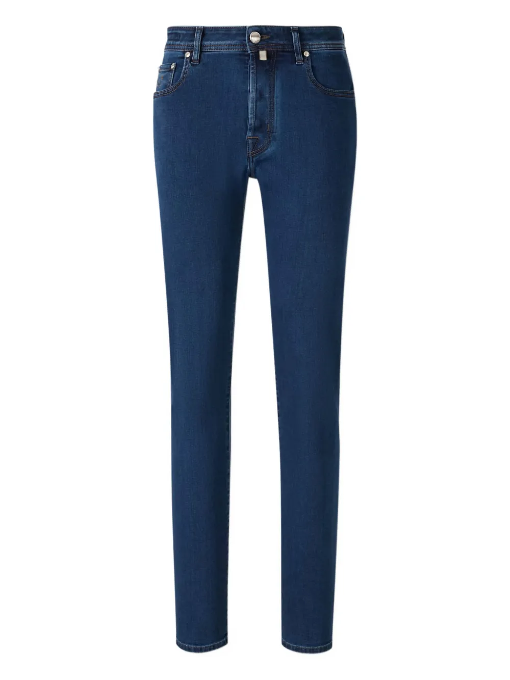 Jacob Cohën button-fly logo-patch denim jeans | Blue | Image 1