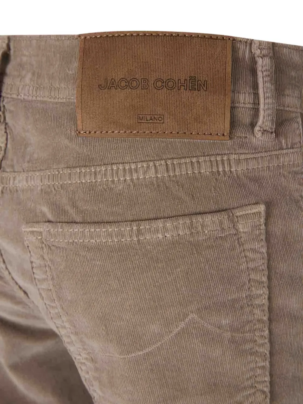 Jacob Cohën Ribfluwelen jeans Beige