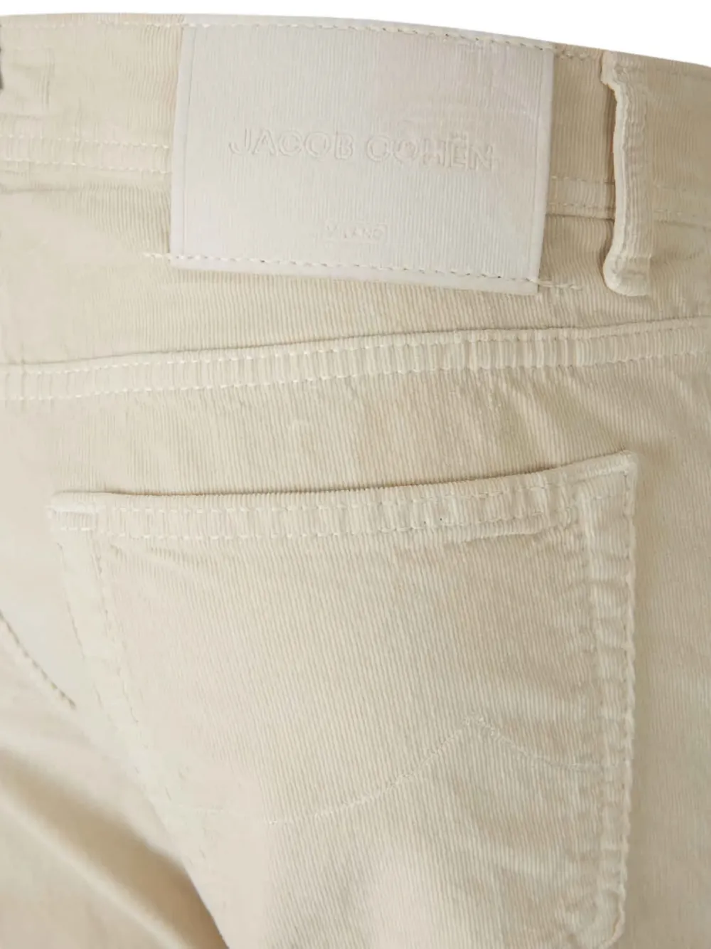 Jacob Cohën Ribfluwelen jeans Beige