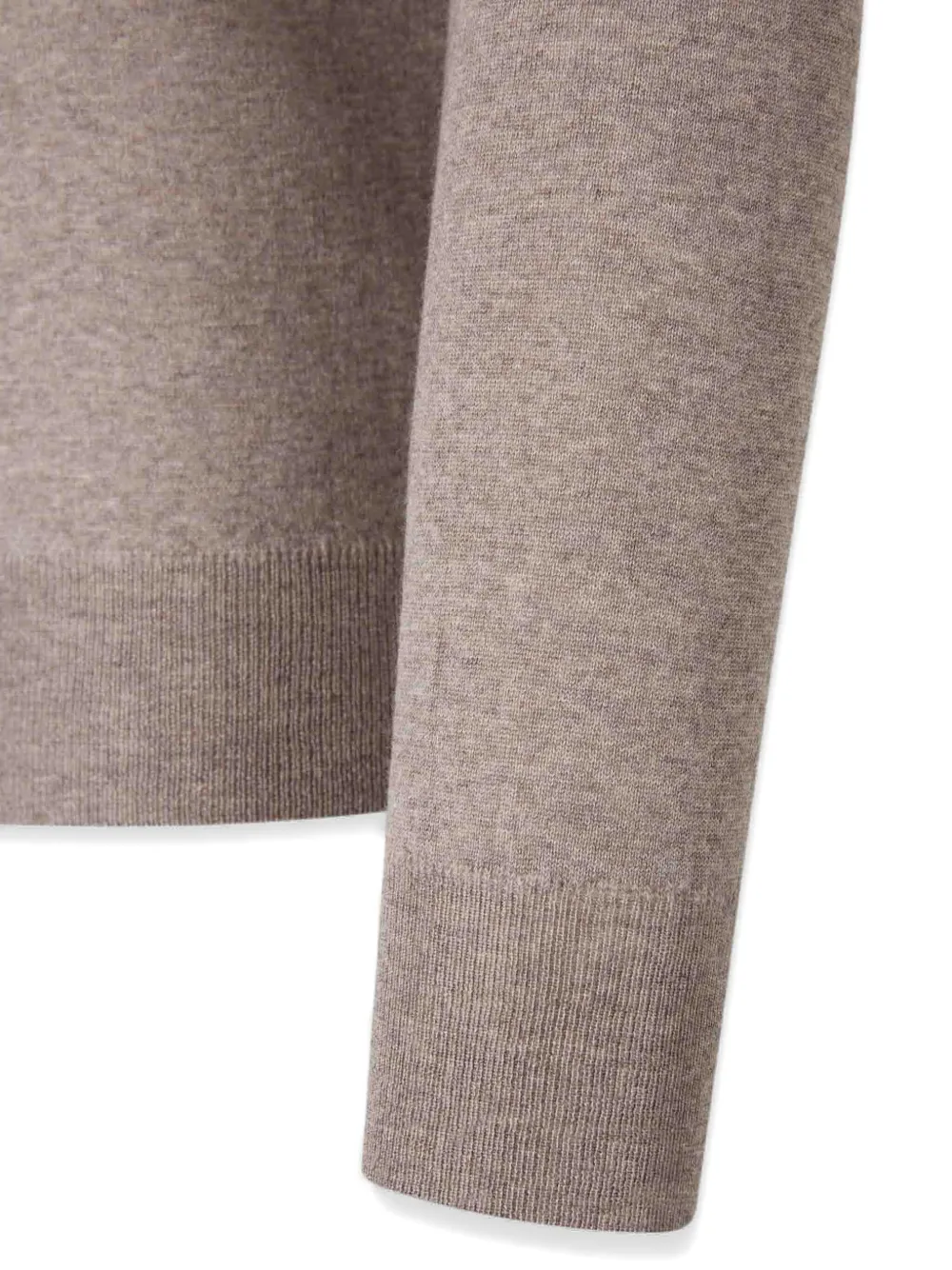Canali Vest met hoge hals en rits 705 BEIGE