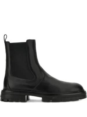 TOM FORD Leather pointed-toe Chelsea Boots | Black | FARFETCH