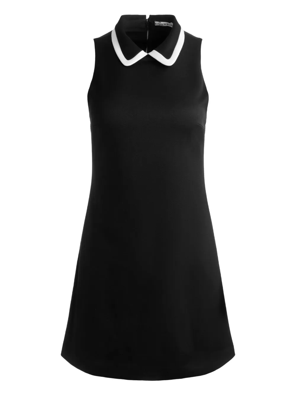 Alice + olivia Mouwloze mini-jurk Zwart