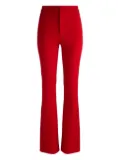 alice + olivia Ronnie high-rise trousers - Red
