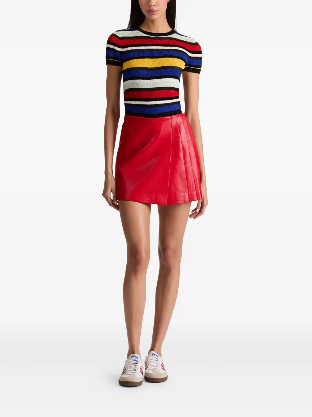 Alice + olivia A-line mini skirt - Rood