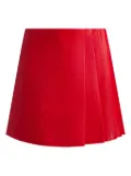 alice + olivia Toni A-line mini skirt - Red