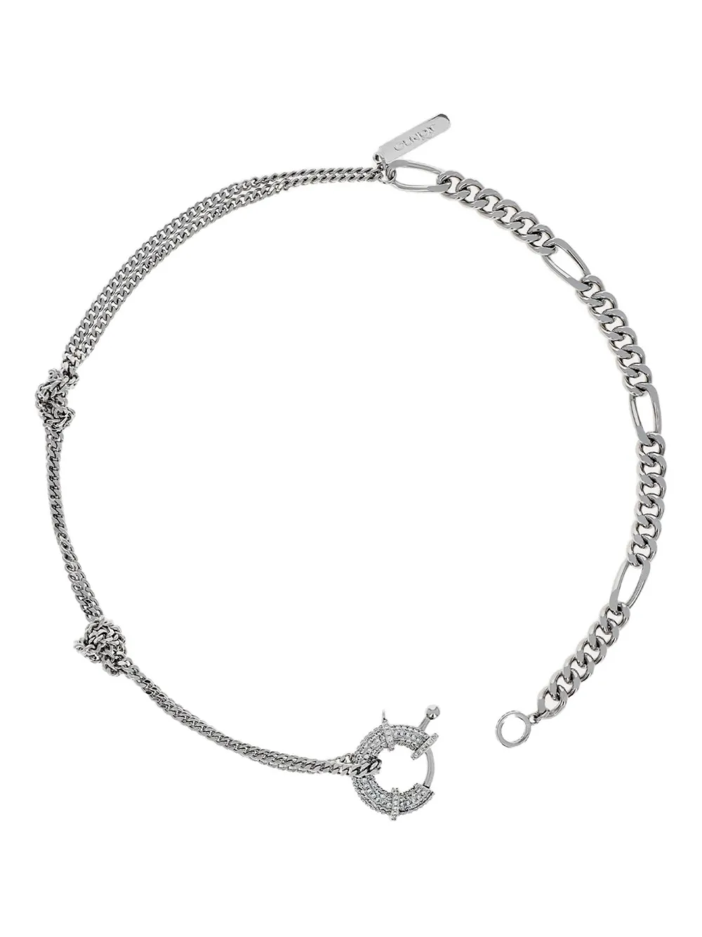Justine Clenquet Choker Hope - Argento