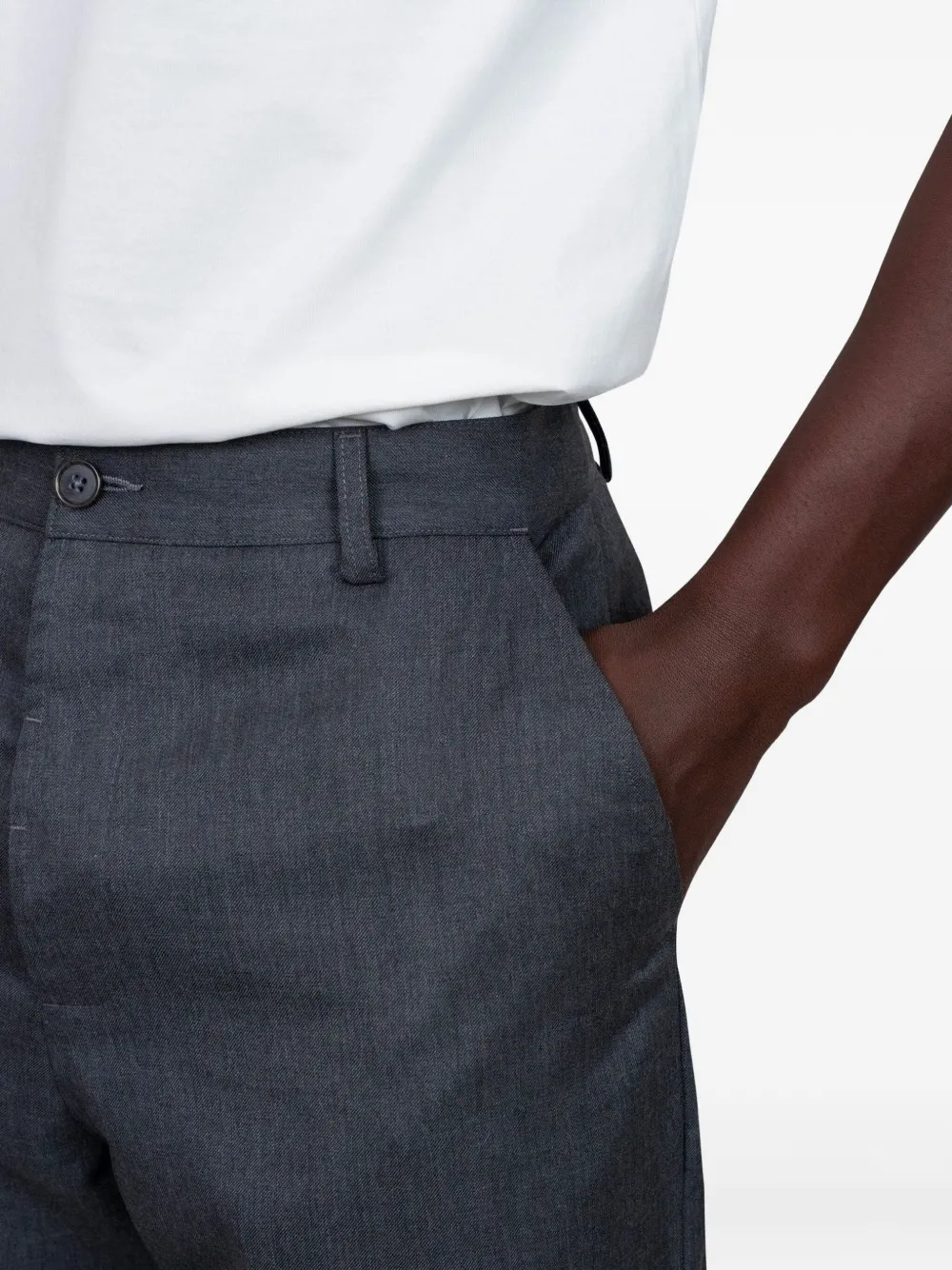 Universal Works Military chino Grijs