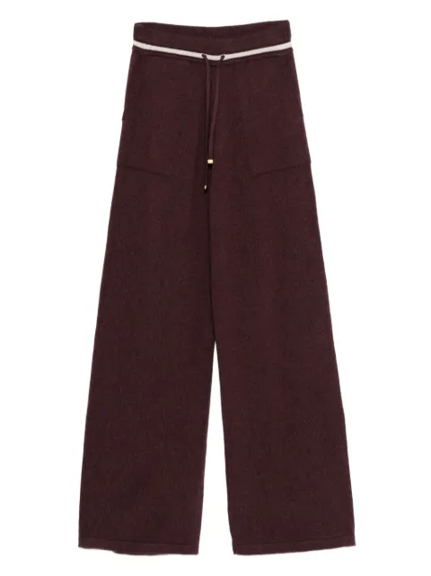 Eleventy pantalones de canalé con cordones