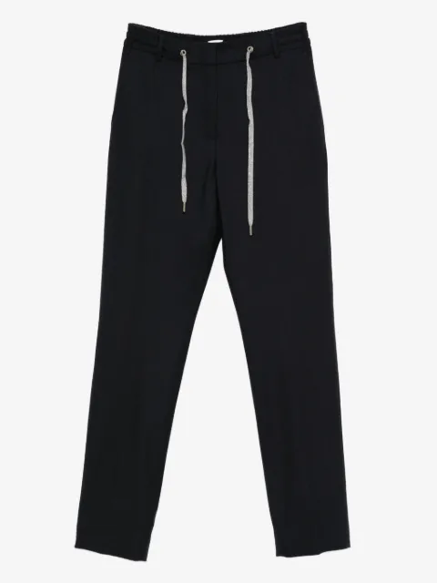 Eleventy drawstring trousers