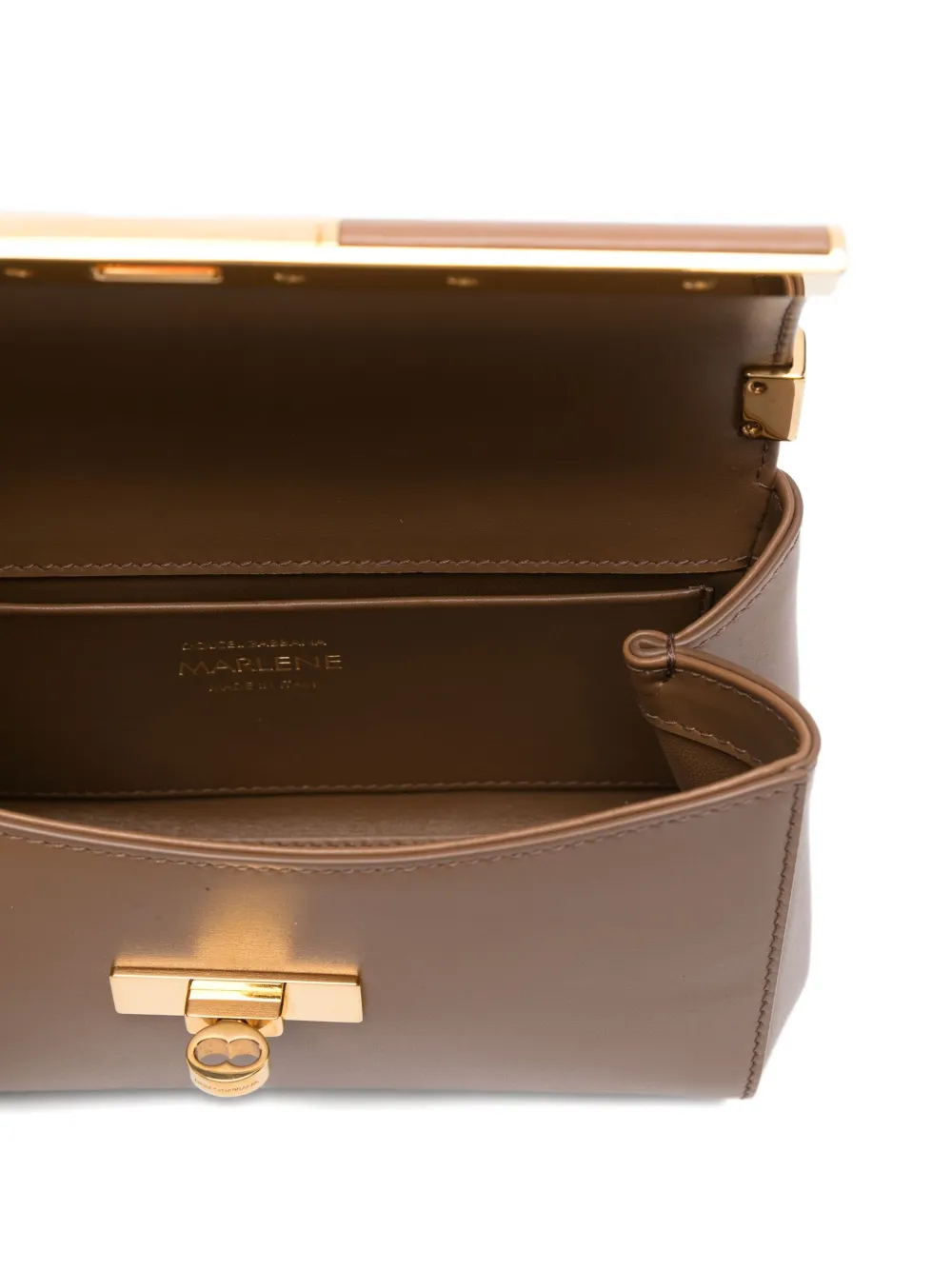 Dolce & Gabbana Leren schoudertas Bruin