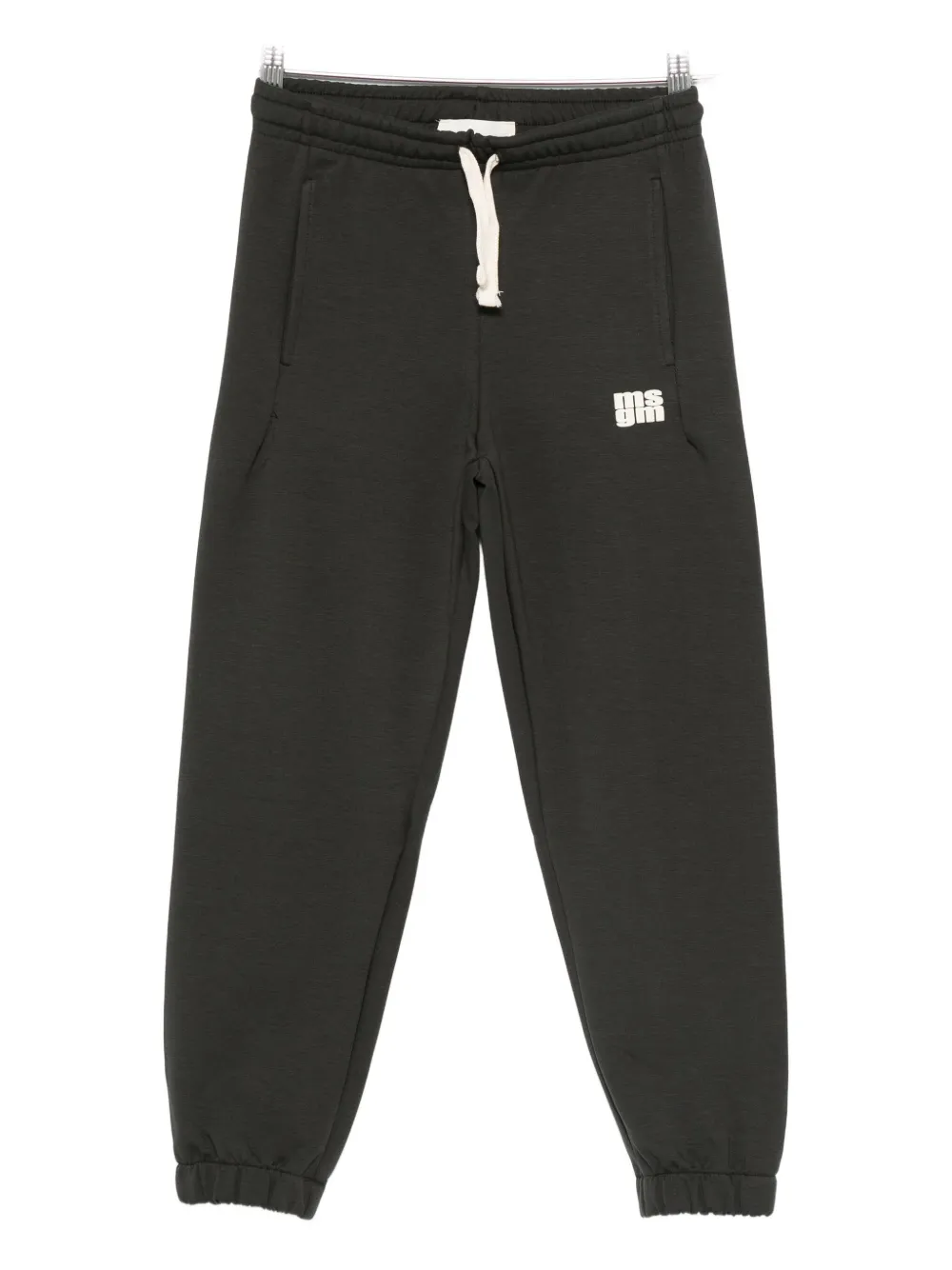 MSGM Kids drawstring trousers | Black | Image 1