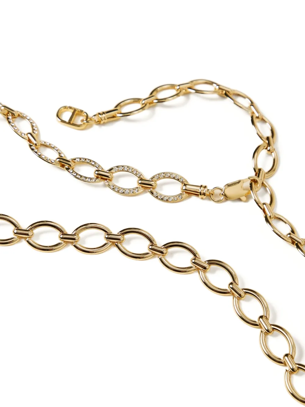 TWINSET Riem met ovalen schakels - Goud