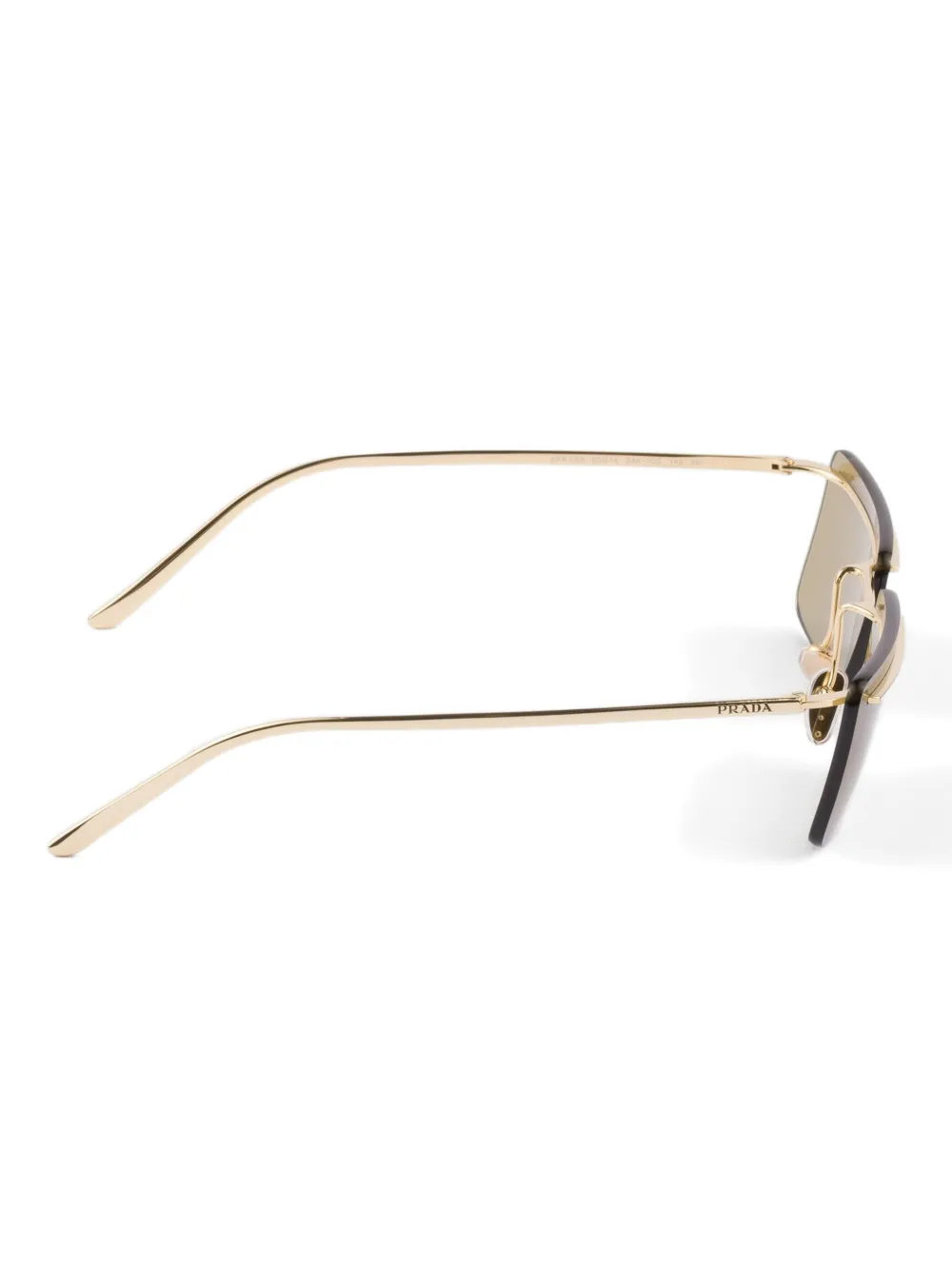 Prada Eyewear rectangle-frame sunglasses Goud