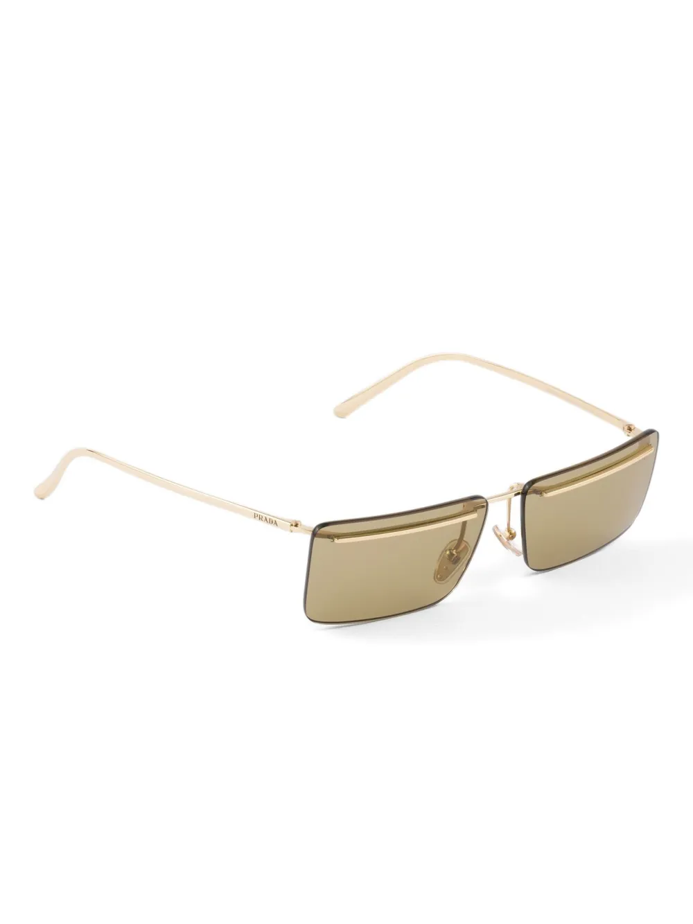Prada Eyewear rectangle-frame sunglasses Goud